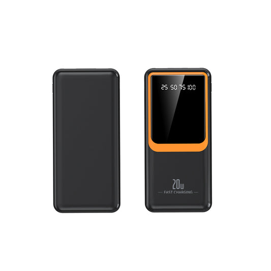 UltraSlim 10000mAh Power Bank – LED Display + Fast Charge