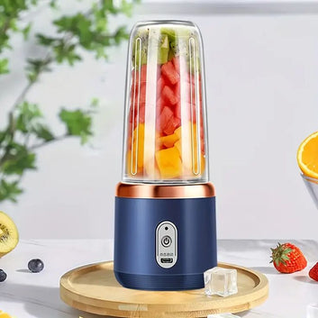 400ML Mini Portable Rechargeable Electric Fruit Smoothie Juicer Blender Cup